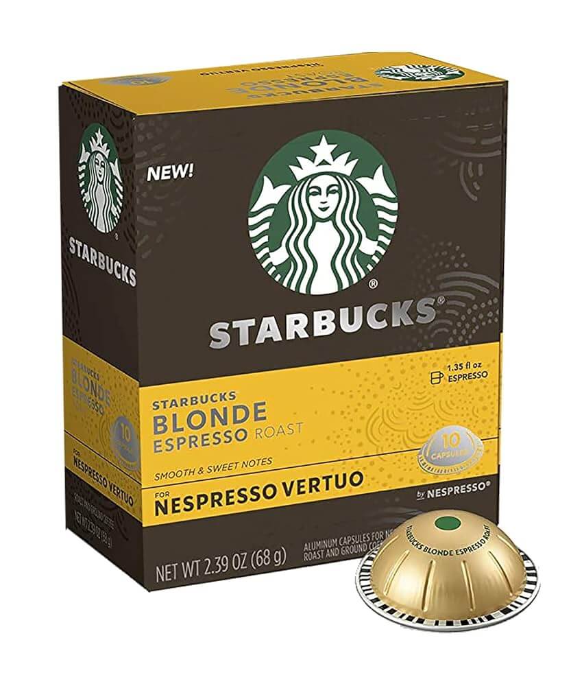Nespresso Starbucks Coffee Capsules