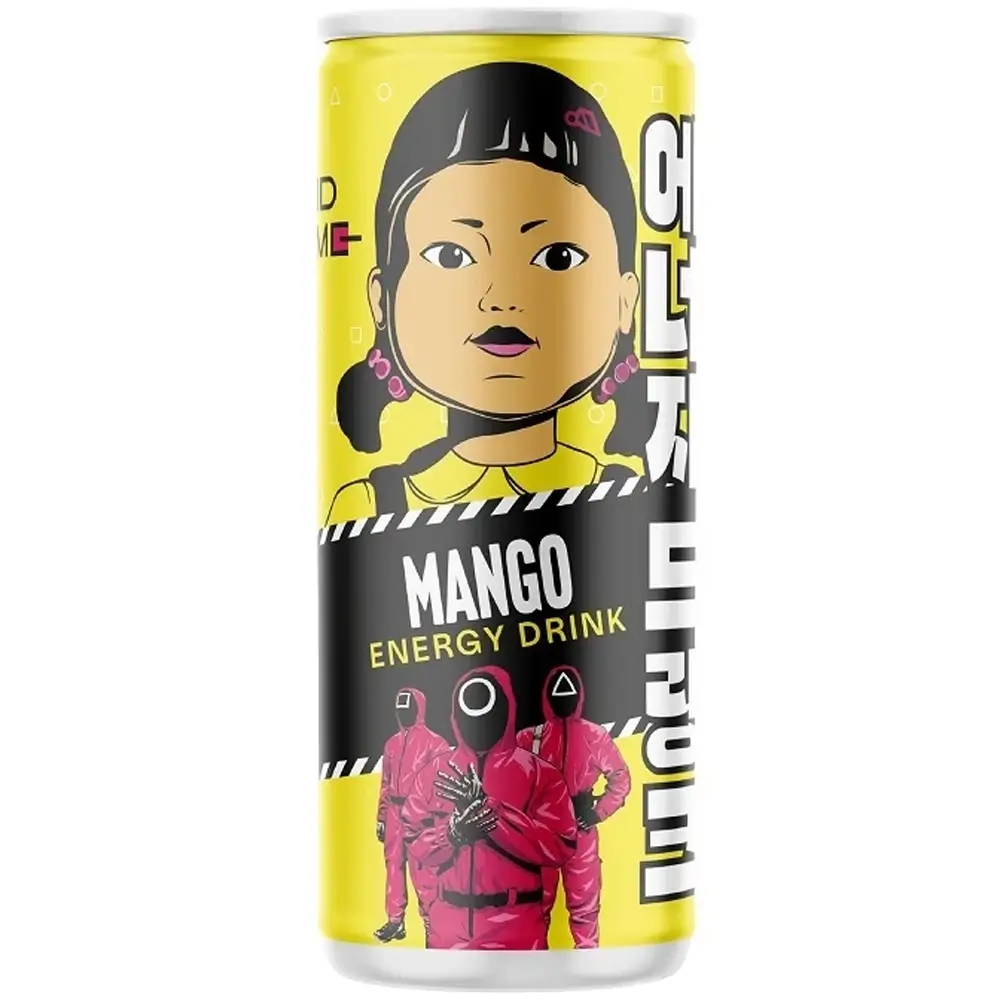 Bulk Squid Game Energy Drink 250ml