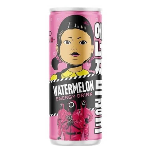 Bulk Squid Game Energy Drink 250ml